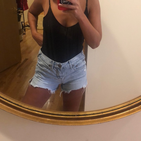 Free People Pants - Free People Jean Shorts Free People Pants - Free People Jean Shorts